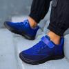 Zonkacen Children Boys Anti Skid Soft Fashion Casual Sport Shoes for Walking Trekking Climbing Camping Cycling Exercise Fitness Dark Blue Big Kid 5.5 view 4