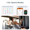 Parsonver Fitness Tracker with Step Counter/Calories/Stopwatch, Health Activity Tracker with Heart Rate Sleep Monitor, IP68 Waterproof Smart Watch 110+ Sport Modes Pedometer Watch for Women, Rose Gold view 2