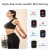 Parsonver Fitness Tracker with Step Counter/Calories/Stopwatch, Health Activity Tracker with Heart Rate Sleep Monitor, IP68 Waterproof Smart Watch 110+ Sport Modes Pedometer Watch for Women, Rose Gold view 3