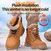 Bestgift Labor Insurance Shoes Anti-Smash wear-Resistant Steel Head Labor Insurance Shoes Black 12 view 4