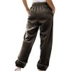 Baggy Sweatpants Wide Leg Sweatpants Women Fall Fashion Joggers Lounge Pants Fleece Lined Casual Winter view 2