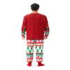 Harry Potter Family Christmas Pajamas Matching Sets Hogwarts Xmas Pjs Hedwig Owl Christmas Tree Top and Pant Set Red for Couples His and Hers Men L view 3