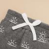 7 Clothes Sunprint Stripe Pantsuit for 0 to 18 Months Baby Outfit boy (Dark Gray, 6-9 Months) view 2