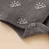 7 Clothes Sunprint Stripe Pantsuit for 0 to 18 Months Baby Outfit boy (Dark Gray, 6-9 Months) view 4