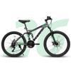 Ecarpat Full Dual Suspension 26 Inch Mountain Bike, 21-Speed Disc Brake, Front Fork Rear Shock Absorber Carbon Steel Frame Mountain Bike, Mens Womens Trail Commuter City Bicycles view 1