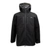 8 Fans Men's Hooded Jacket - 20000mm Waterproof Coats for Men Outdoor Work Hiking with Pockets, Windproof Fishing Jacket (US, Alpha, 3X-Large, Regular, Regular, Black) view 1
