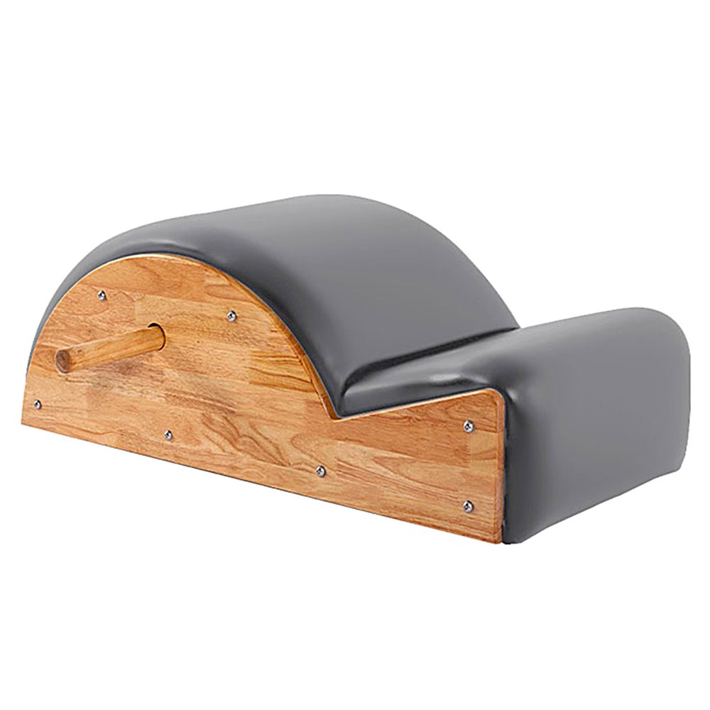 MonDAY To SunDAY Pilates Spine Corrector Body StretchingPilates Spine Supporter Home Gym Low Load Small Muscle Group Exercise Body Reshaping (Rubber Wood Gray)