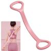 30 pounds. Figure 8 Exercise Bands for Women Men, 8 Shaped Resistance Bands for Arms, Chest Expander, Yoga Gym Fitness Pulling Rope 8 Word Elastic for Exercise Muscle Training Tubing (Pink) view 2