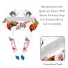 2 Pieces Scrub Caps Women Scrub Caps Women Ponytail Surgical Bouffant Caps for Women for Hospital Birds Branch Flowers Multicoloured view 4