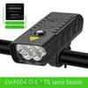 10000mAH Bike Lights 4000 Lumens LED Bike Lights Front and Rear Set USB Rechargeable Bike Lights for Night Riding and Road Biking with 4+4 Modes Durable Waterproof (8 Light,Headlight+Taillight) view 2