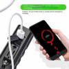 10000mAH Bike Lights 4000 Lumens LED Bike Lights Front and Rear Set USB Rechargeable Bike Lights for Night Riding and Road Biking with 4+4 Modes Durable Waterproof (8 Light,Headlight+Taillight) view 4