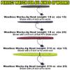 Weedless-Wacky-Rig-Hooks-Weedless-Jig-Head Worm Weights Hook for Bass Fishing 10 Pack view 4