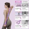 Figure 8 Exercise Bands for Arms, Chest, Yoga, Fitness, 8 Shaped Resistance Bands, Pulling Rope view 3