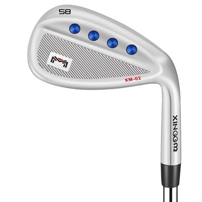 Forged Golf Wedge Set for Men or Individual 48/50/52/54/56/58/60 Degree Gap Wedge Sand Wedge for Men Right Hand,Milled Face for More Spin (Silver, RH,58 Degrees)
