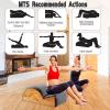 MonDAY To SunDAY Pilates Spine Corrector Body StretchingPilates Spine Supporter Home Gym Low Load Small Muscle Group Exercise Body Reshaping (Rubber Wood Black) view 3