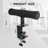 Nordic Curl Squat Rack Attachment: Leg Extension Attachment for Nordic Hamstring Curl, Sit-ups, Bulgarian Split Squat & Ab Workout for Gym Home view 2