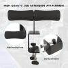 Nordic Curl Squat Rack Attachment: Leg Extension Attachment for Nordic Hamstring Curl, Sit-ups, Bulgarian Split Squat & Ab Workout for Gym Home view 4