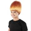 BC GOODS BY Unisex Adult Straight Troll Wigs Collections | Synthetic Costume Wig for Men and Women | Capless Cap Halloween Colorful 80s Wig | Trolls TV Movie Cosplay Costume Accessories - Golden Brown view 4