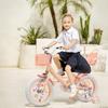 Bixike Girls Bike with Basket for Toddlers and Kids Aged 3-14 Years Old, 12 14 16 18 Inch with Training Wheels & Doll Seat, 20 Inch with Kickstand & Rear Rack, Princess Style Bicycle for Gift. view 4