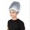 BC GOODS BY Unisex Adult Straight Troll Wigs Collections | Synthetic Costume Wig for Men and Women | Capless Cap Halloween Colorful 80s Wig | Trolls TV Movie Cosplay Costume Accessories - Dark Grey view 2