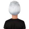 BC GOODS BY Unisex Adult Straight Troll Wigs Collections | Synthetic Costume Wig for Men and Women | Capless Cap Halloween Colorful 80s Wig | Trolls TV Movie Cosplay Costume Accessories - Dark Grey view 3