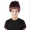 BC GOODS BY Unisex Adult Straight Troll Wigs Collections | Synthetic Costume Wig for Men and Women | Capless Cap Halloween Colorful 80s Wig | Trolls TV Movie Cosplay Costume Accessories - Burgundy view 2