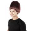 BC GOODS BY Unisex Adult Straight Troll Wigs Collections | Synthetic Costume Wig for Men and Women | Capless Cap Halloween Colorful 80s Wig | Trolls TV Movie Cosplay Costume Accessories - Burgundy view 3