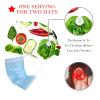 2 Pieces Scrub Caps Women Ponytail Scrub Cap Nursing Scrub Caps for Kitchen Vegetables Cabbage Tomato Multicoloured view 2