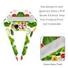 2 Pieces Scrub Caps Women Ponytail Scrub Cap Nursing Scrub Caps for Kitchen Vegetables Cabbage Tomato Multicoloured view 4