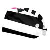 2 Pieces Scrub Caps Women Ponytail Scrub Cap Surgical Cap for The Surgeon Peony Stripes Flowers Multicoloured view 1