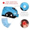 2 Pieces Scrub Caps Women Chef Cap Scrub Caps Surgical Women for Home Balloon Cloud Star Multicoloured view 2