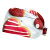 2 Pieces Scrub Caps Women Ponytail Scrub Cap Scrub Caps Surgical Women for Hospital Heart Cookies Chocolate view 1