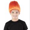 BC GOODS BY Unisex Adult Straight Troll Wigs Collections | Synthetic Costume Wig for Men and Women | Capless Cap Halloween Colorful 80s Wig | Trolls TV Movie Cosplay Costume Accessories - Pumpkin view 2