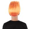 BC GOODS BY Unisex Adult Straight Troll Wigs Collections | Synthetic Costume Wig for Men and Women | Capless Cap Halloween Colorful 80s Wig | Trolls TV Movie Cosplay Costume Accessories - Pumpkin view 4