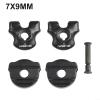 Bike Seatpost Clamp 7x9 7x10 mm for Carbon Saddle Rail Parts Oval/Round Clip Bike Seat Post Clamp(7x9mm) view 2