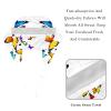 2 Pieces Scrub Caps Women Ponytail Scrub Cap Scrub Caps Men for Beauty Salon Butterflies Multicoloured view 4