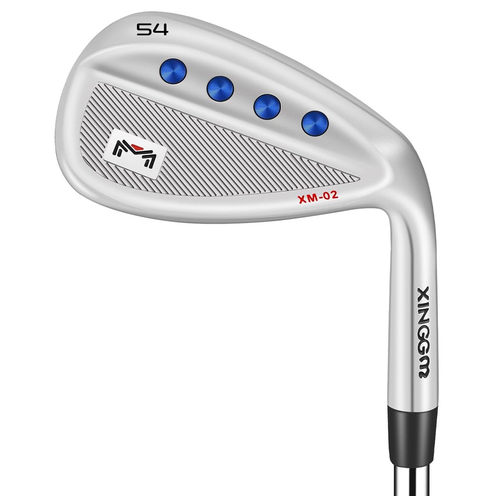 Forged Golf Wedge Set for Men or Individual 48/50/52/54/56/58/60 Degree Gap Wedge Sand Wedge for Men Right Hand,Milled Face for More Spin (Silver, RH,54 Degrees)