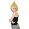 BC GOODS BY Unisex Adult Troll Wigs Collections | Synthetic Fiber Costume Wig for Men and Women | Capless Cap Halloween Colorful 80s Wigs | Trolls TV Movie Cosplay Costume Accessories - Gold view 2