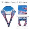 2 Pieces Scrub Caps Women Men's Scrub Cap Scrub Caps Surgical Women for Home Mount Fuji Cherry Flowers view 3