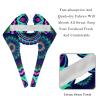 2 Pieces Scrub Caps Women Dental Scrub Caps Nursing Hats for Women for Beauty Salon Cicle Shapes Floral Mandala Multicoloured view 4
