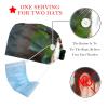 2 Pieces Scrub Caps Women Ponytail Scrub Cap Nursing Hats for Women for Kitchen Animal Nuts Leaves Multicoloured view 2