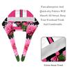 2 Pieces Scrub Caps Women Chef Cap Cute Scrub Caps Women for Kitchen Plant Flowers Striped Peony Multicoloured view 4