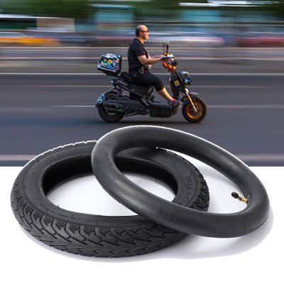 14x2.50 Bike Tire Set, 14x2.50 64-254 Inner and Outer Tires, 2.50-10 Dirt Bike Tire Street Neumtico, 60/100-10 Thickened Tires, 36 P.S.I. Max Load 330 Lbs 45 P.S.I
