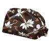 2 Pieces Scrub Caps Women Men's Scrub Cap Surgical Cap for Beauty Salon Wallpaper Shades Carpet Pattern Multicoloured view 1