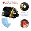 2 Pieces Scrub Caps Women Chef Hat Surgical Caps for Hospital Chess Pieces Chessboard Multicoloured view 2