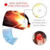 2 Pieces Scrub Caps Women Scrub Cap Scrub Caps Men for The Surgeon Thunder Shine Multicoloured view 2