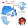2 Pieces Scrub Caps Women Scrub Cap Scrub Caps Surgical Women for Home Sky Mount Fuji Cherry Flowers view 2
