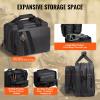 VEVOR Gun Bag with Detachable Baffles & 6 Magazines Shooting Handgun Bag for Outdoor Hunting Shooting Pistol Bag Case (2 Removable Pistol Bags, Black, 13 x 7.9 x 9.1 in) view 3