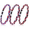 Dixlp Baseball Necklaces, 3 Pack, Fashion Tornado Design for Sports Fan Baseball Necklace, Great-Hit with Box, Baseball Theme Party Gifts view 1