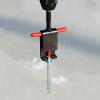 XANHOY Ice Anchors Drill Adapter Ice Fishing Shelter Stake Nails Adapter Head Ice Insert Sewing Ice Anchors view 4